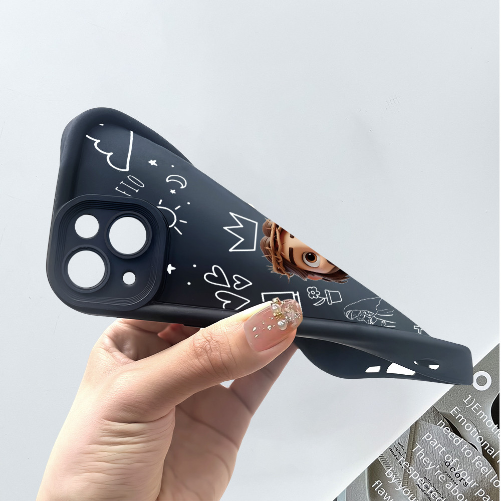 Capinha Para Xiaomi Redmi Note 12 4G Capa De Celular Macia Silicone Protetora Preta Case BTY 6128