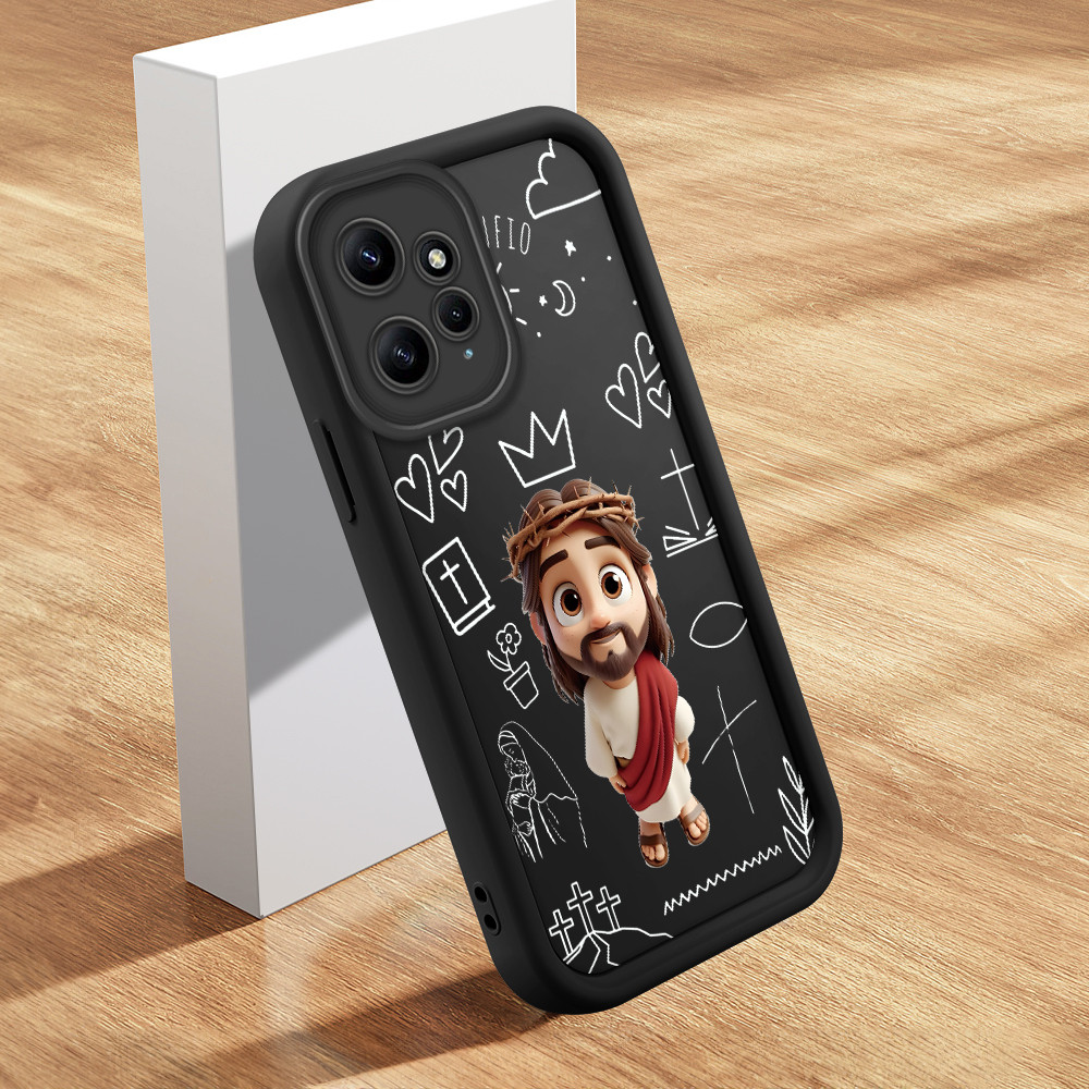 Capinha Para Xiaomi Redmi Note 12 4G Capa De Celular Macia Silicone Protetora Preta Case BTY 6128 em Oferta na Shopee