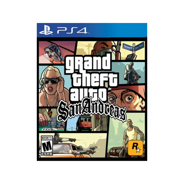 Jogo GTA San Andreas P S 4