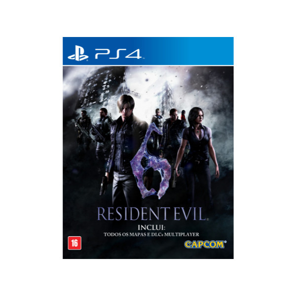 Jogo Resident Evil 6 Legendas PT BR P S 4
