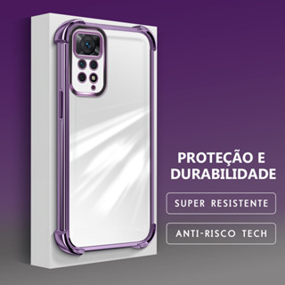 Capinha Para Xiaomi Redmi Note 12 Pro 4G Capa Transparente De Celular Silicone Anti Impacto De Telefone Case FS0000 em Oferta na Shopee