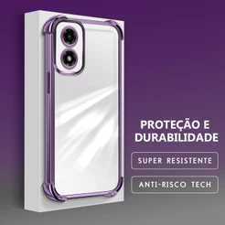 Capinha Para Motorola Moto G04 G04S E14 Capa Transparente De Celular Silicone Anti Impacto De Telefone Case FS0000
