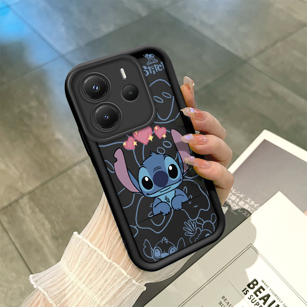 Capa Para Xiaomi Redmi Note 14 5G Capinha Macio Normal Preto Silicone De Celular Case Preto Silicone Dupla 5027 TYB em Oferta na Shopee