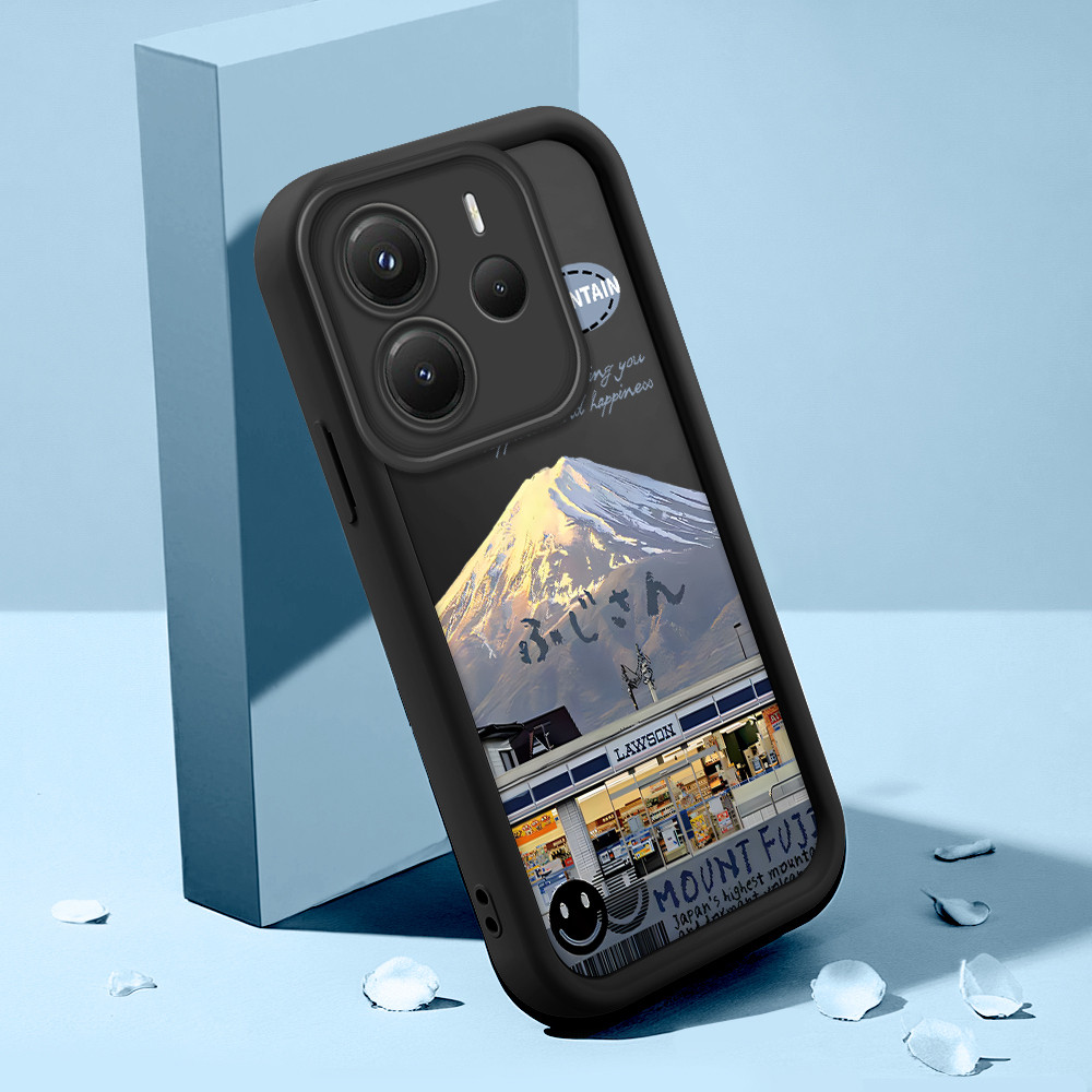 Capinha Para Xiaomi Redmi Note 14 5G Capa De Celular Macia Silicone Protetora Preta Case BTY 6315