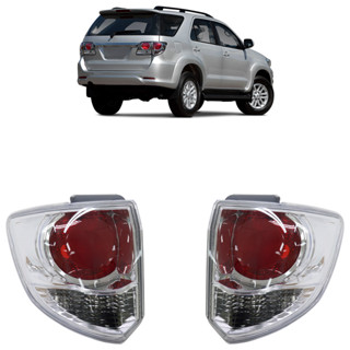 Par Lanterna Traseira Hilux SW4 2012 2013 2014 2015 Canto Rubi em Oferta na Shopee