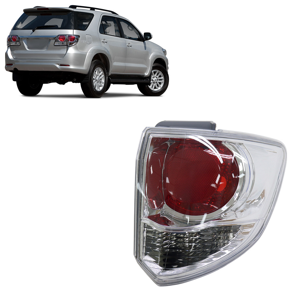 Lanterna Traseira Hilux SW4 2012 2013 2014 2015 Canto Rubi em Oferta na Shopee