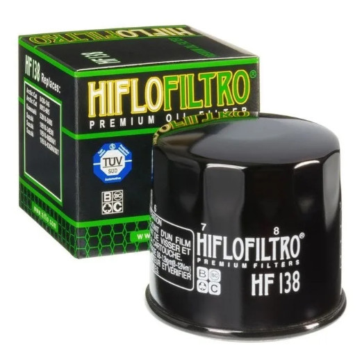 FILTRO DE OLEO HIFLO SUZUKI GSF 650 BANDIT 2005 A 2014 - HF138