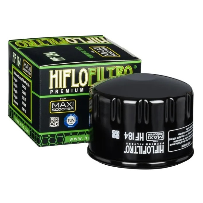 FILTRO DE OLEO HIFLO PEUGEOT MALAGUTI PIAGGIO - HF184 