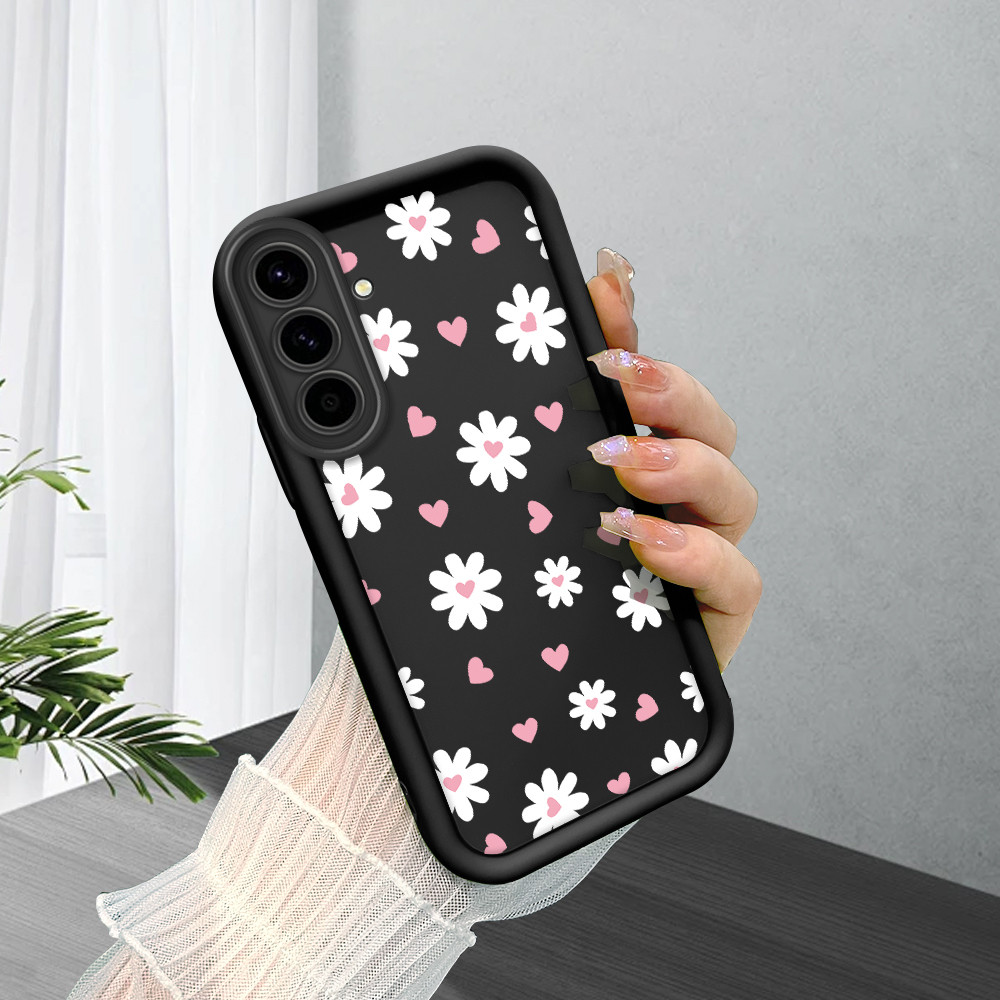 Capinha Para Samsung Galaxy A56 A36 5G Case Capa De Celular Macio Silicone Black 6619 em Oferta na Shopee