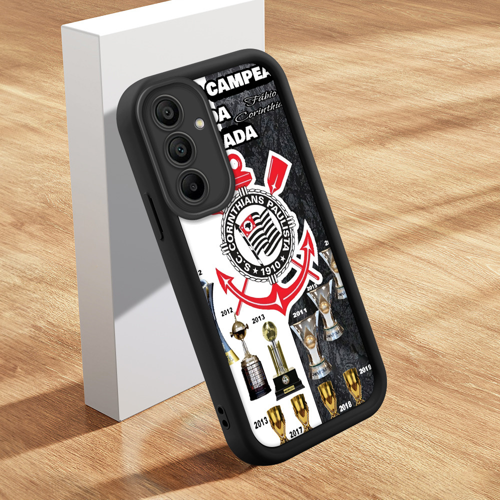 Capinha Para Samsung Galaxy A15 4G 5G Case Capa De Celular Macio Silicone Black 5889 em Oferta na Shopee