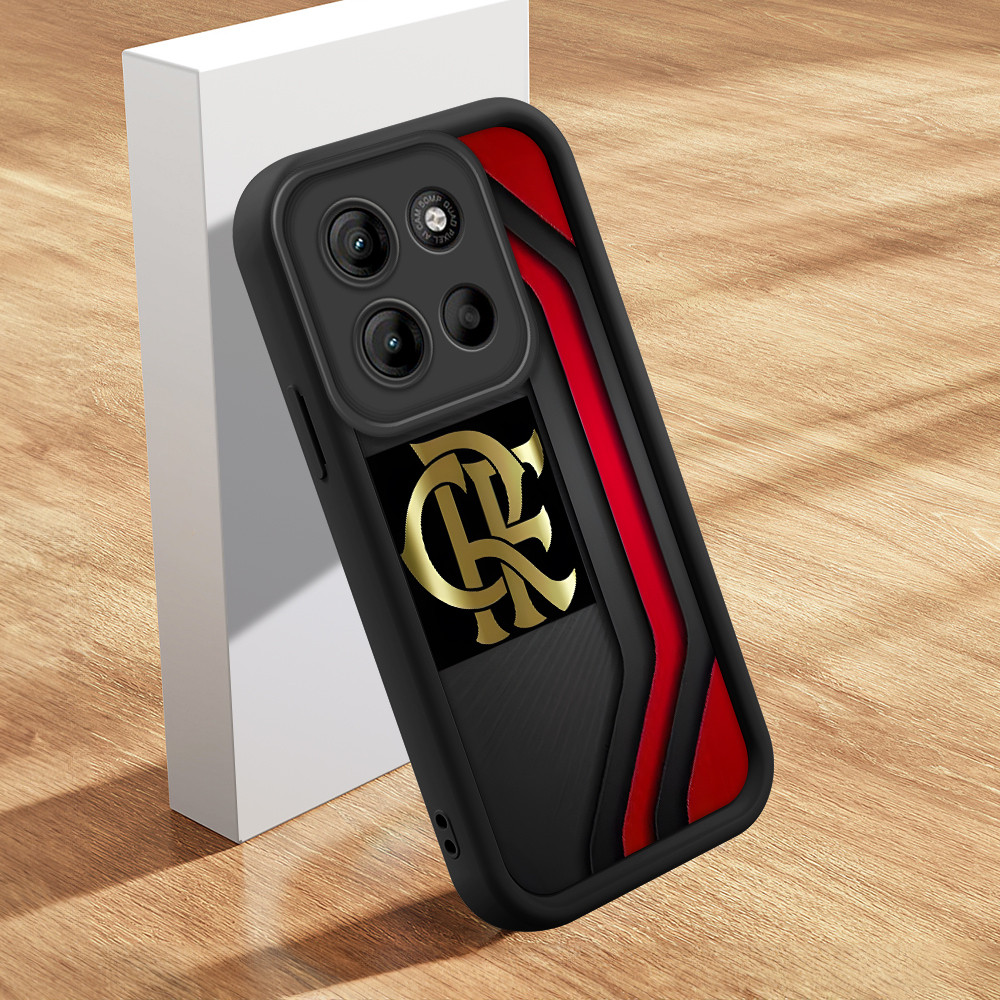 Capinha Para Motorola Moto G15 Case Capa De Celular Macio Silicone Black 5895