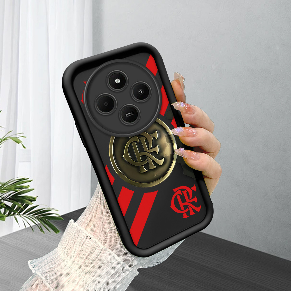 Capinha Para Xiaomi Redmi 14C Poco C75 A4 5G Case Capa De Celular Macio Silicone Black 5968 em Oferta na Shopee