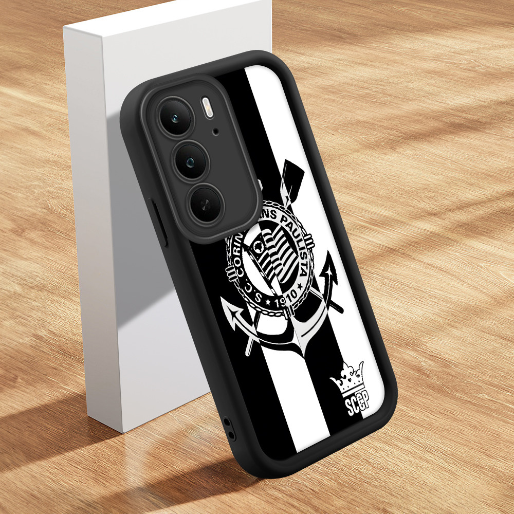 Capinha Para Realme C75 C75X 4G Capa De Celular Macia Silicone Protetora Preta Case BTY 5789 em Oferta na Shopee