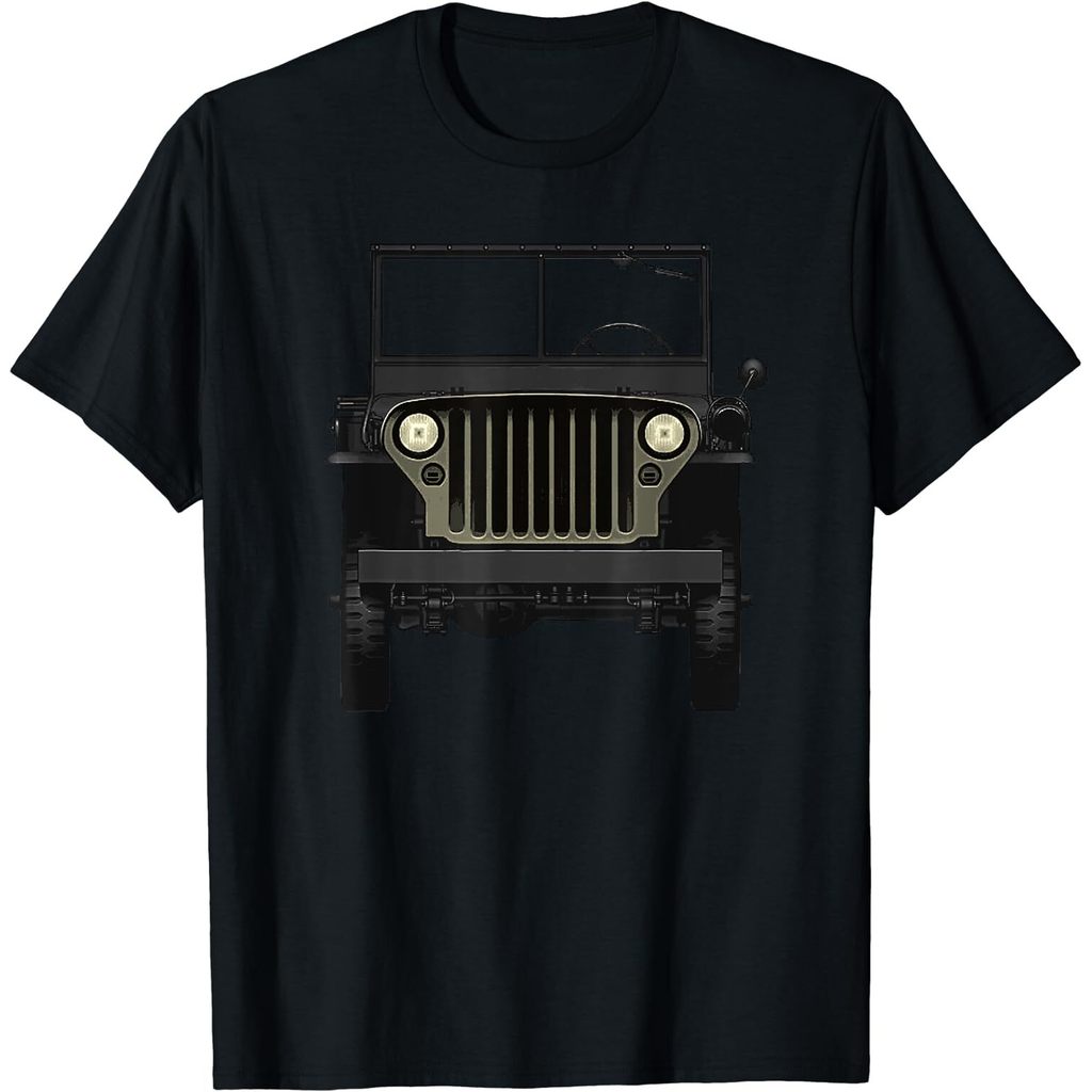 Nova Camiseta Willys Mb Vintage Off Road Clássico Veículo Ww2