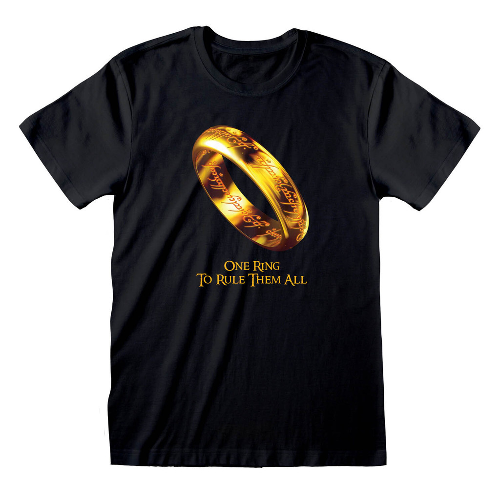 O Senhor Dos Anéis Um Anel Para Governá-Los Todos Camiseta Masculina