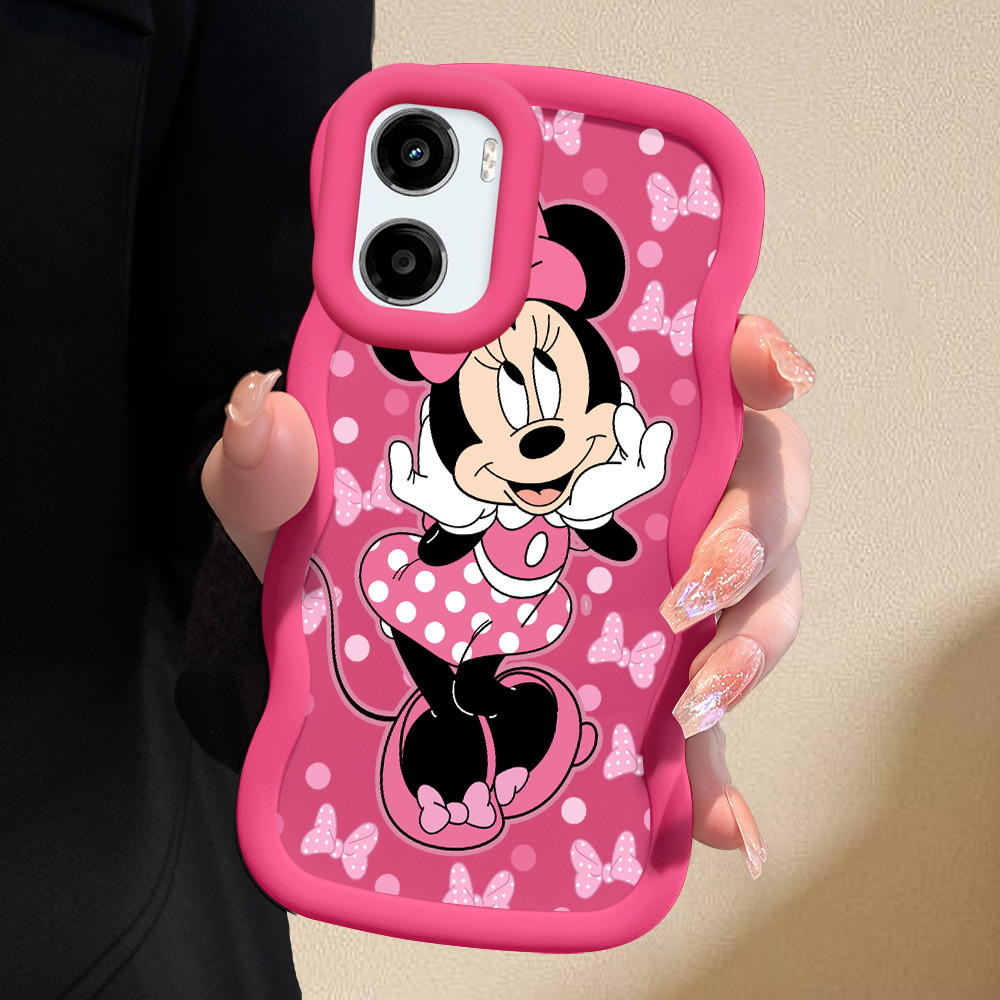 Capinha Para Motorola Moto G05 Capa Silicone Macio Protetora De Telefone Simple Minnie Mouse Case MKL0111 em Oferta na Shopee