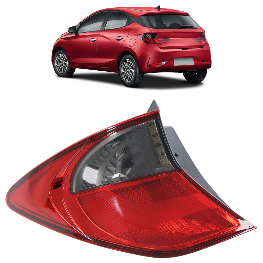 Lanterna Traseira Hb20 Hatch 2020 2021 2022 Bicolor Canto em Oferta na Shopee