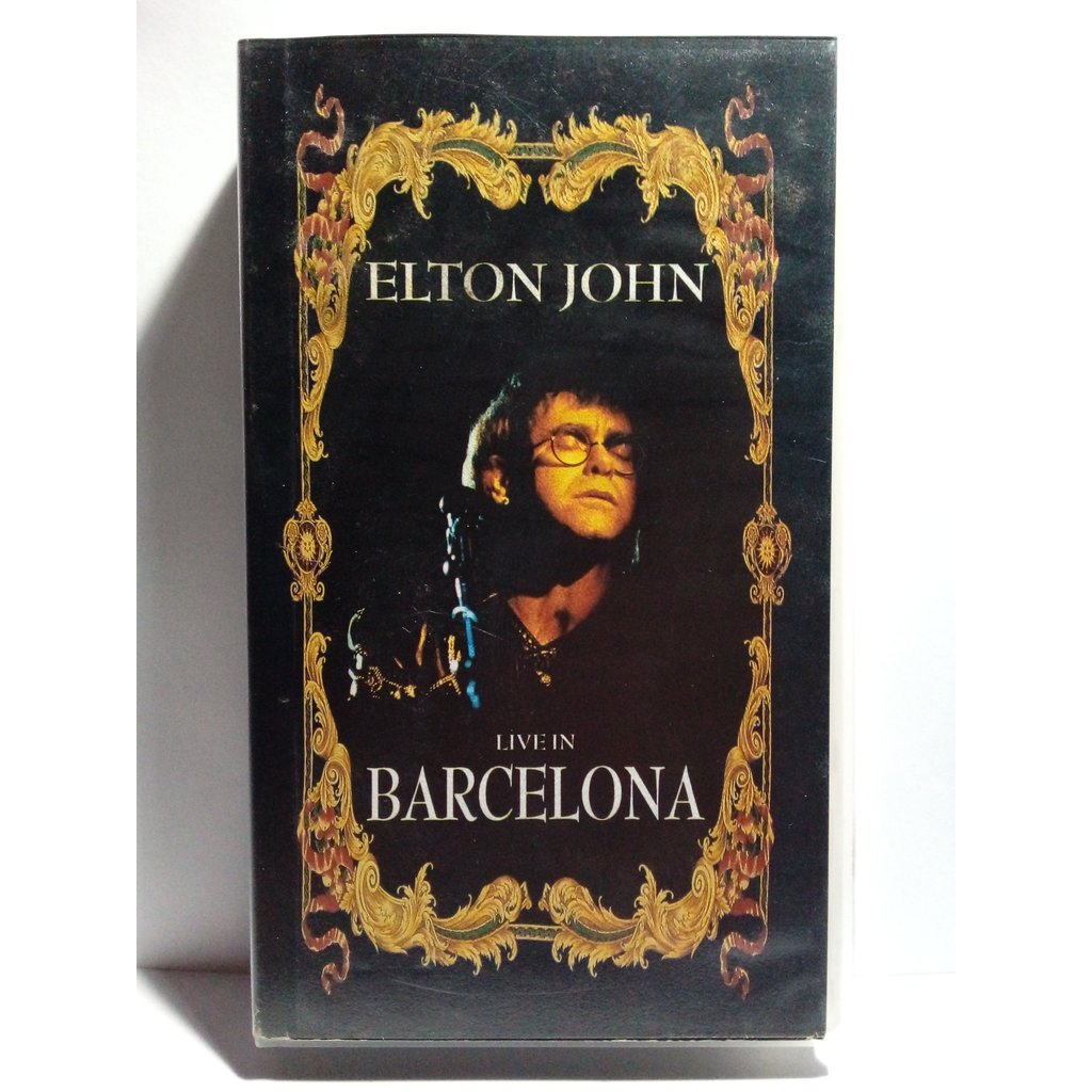 Fita Vhs Elton John - Live In Barcelona (1992)