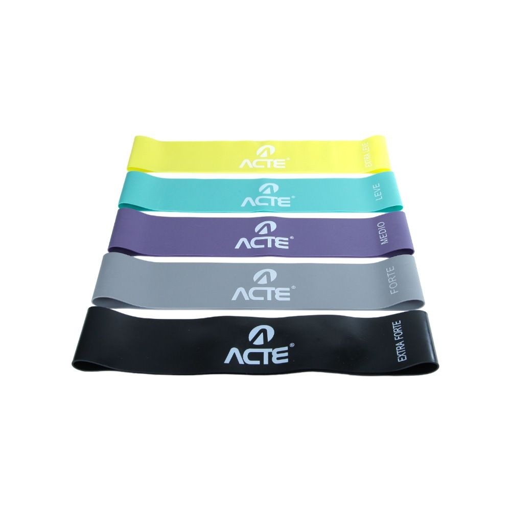 Kit 5 Mini Bands T315 Acte Sports em Oferta na Shopee