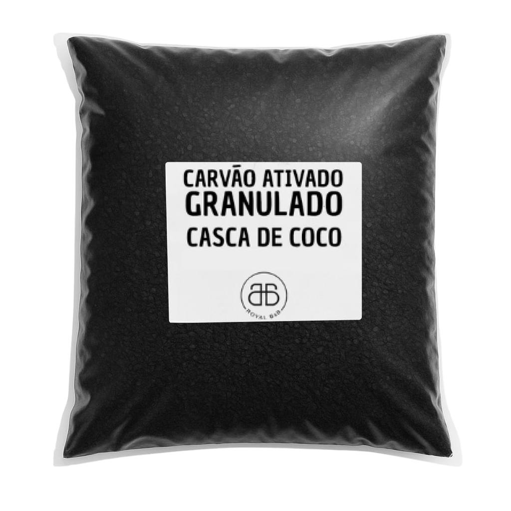 1kg Carvão Ativado Granulado de Casca de Coco Mídia Filtrante Para Filtros de Água 8x30 (25kg)