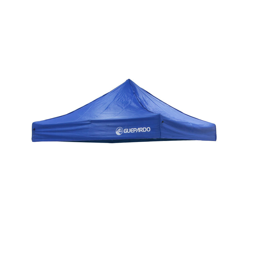 Teto para Gazebo Pagoda em Poliéster Oxford 2x2m Azul Guepardo em Oferta na Shopee