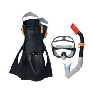 Kit de mergulho snorkel com máscara e pé de pato Spark adulto Bestway em Oferta na Shopee