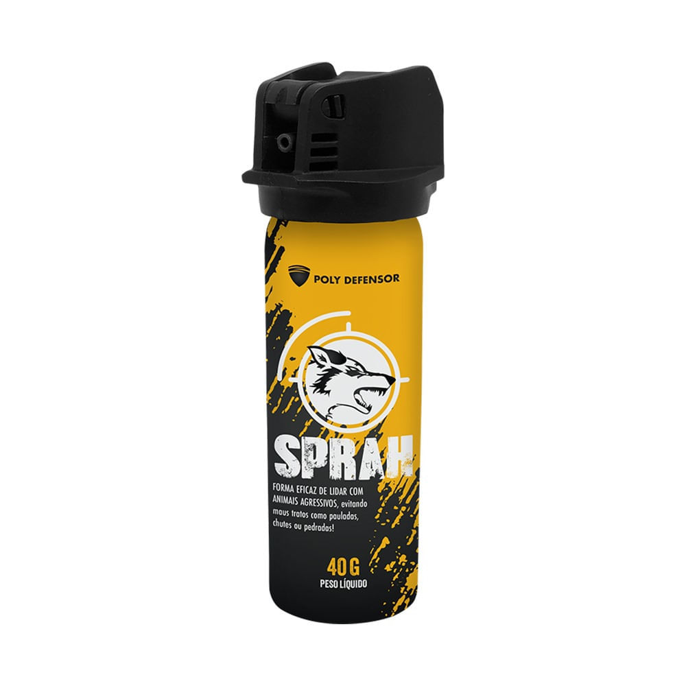 Spray repelente contra animais hostis Sprah da Poly Defensor 40g em Oferta na Shopee