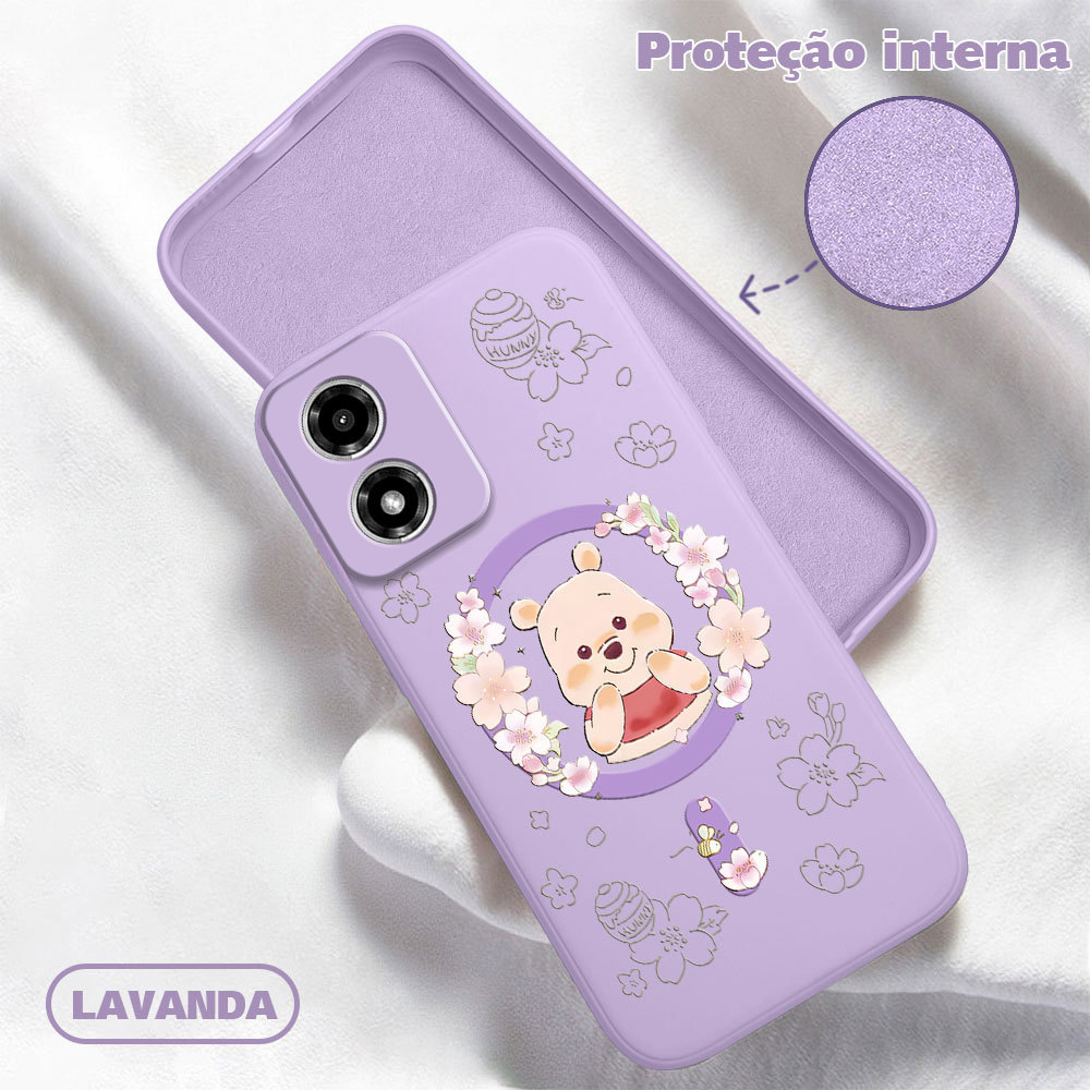 Capinha Capa Para Motorola Moto G04 G04S E14 Case De Celular Liquid Silicone Proteção Macia YT 0127 em Oferta na Shopee