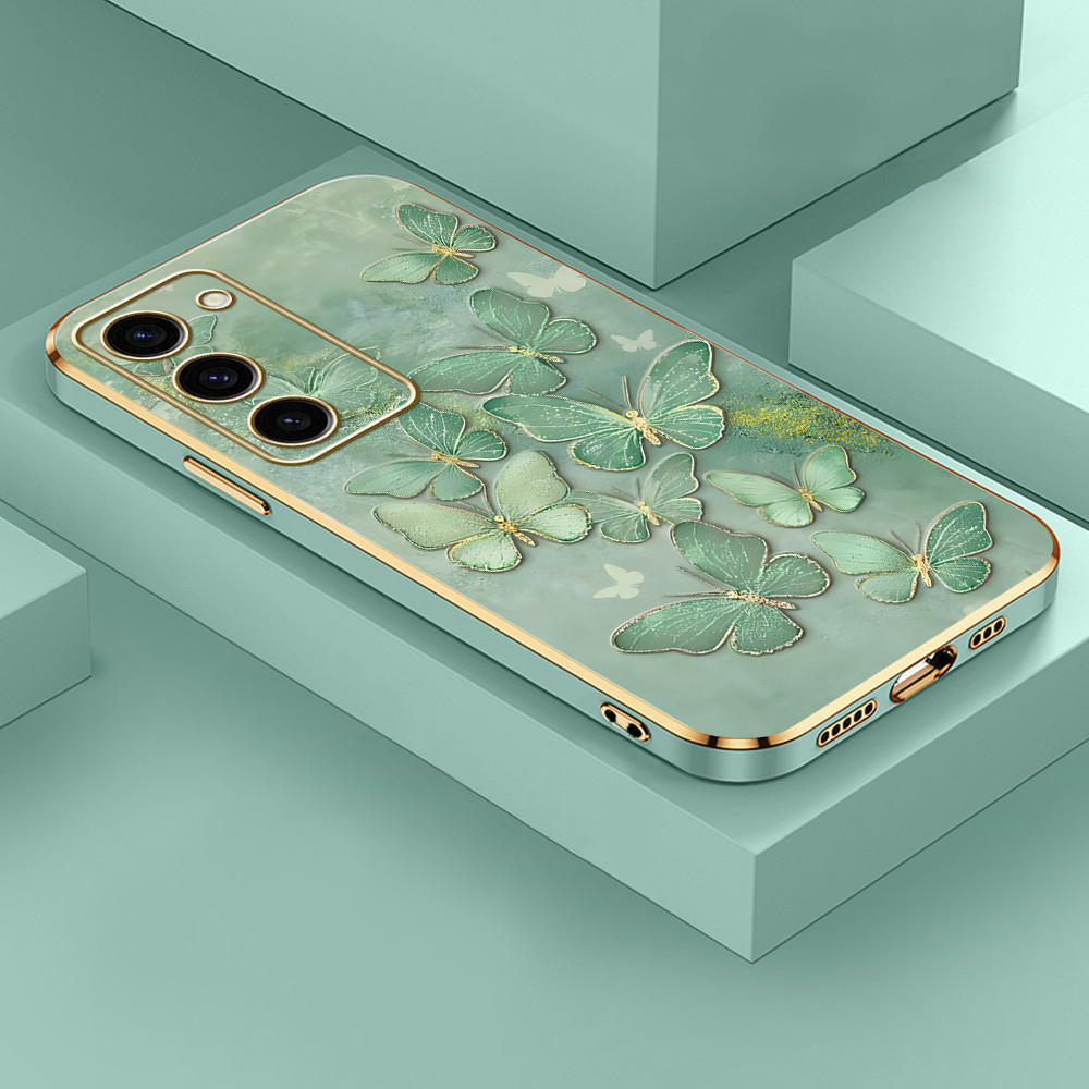 Capinha Para Samsung Galaxy S23 5G Case De Celular Macia Soft Silicone Desenho Fofo Anti choque Protetora DD1760 em Oferta na Shopee