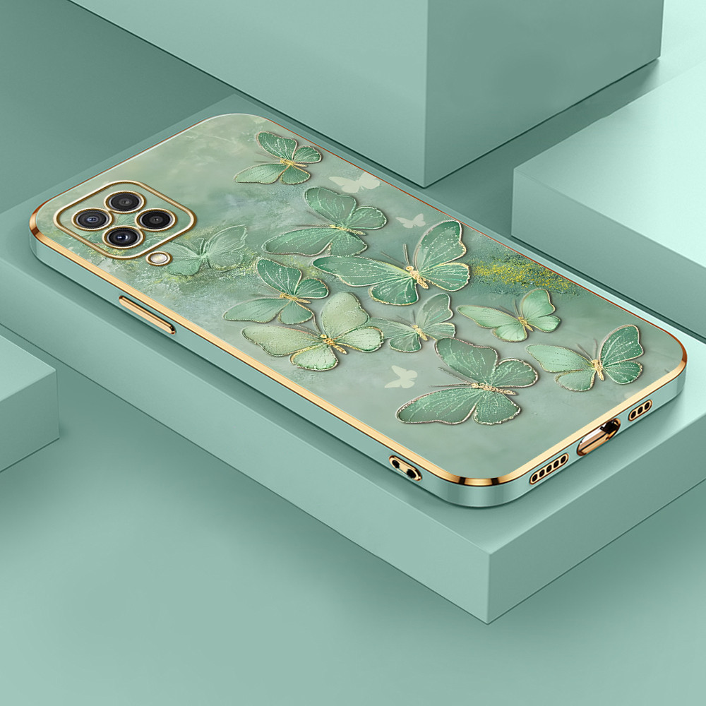 Capinha Para Samsung Galaxy A22 M22 4G Case De Celular Macia Soft Silicone Desenho Fofo Anti choque Protetora DD1760 em Oferta na Shopee