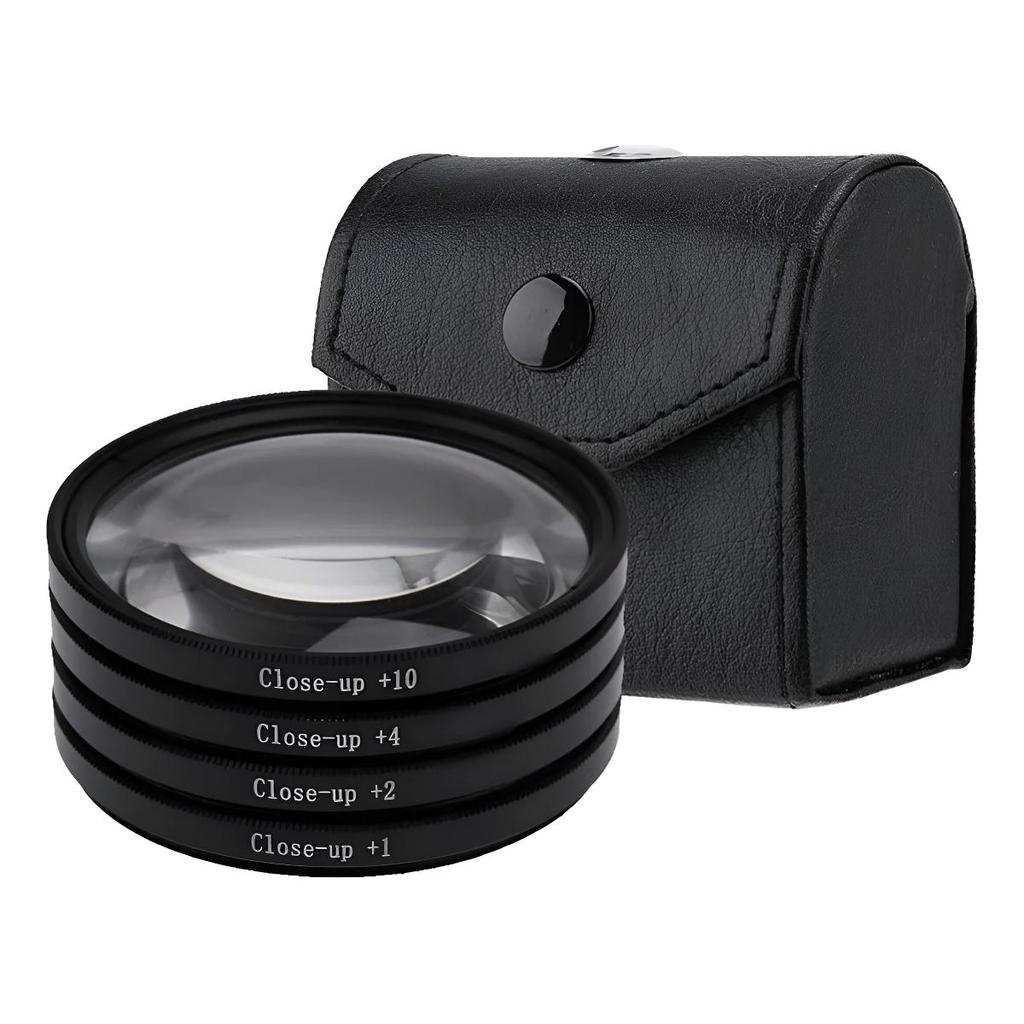 Kit Filtro Macro Close Up +1 +2 +4 +10 67mm 18-135mm 80d 70d