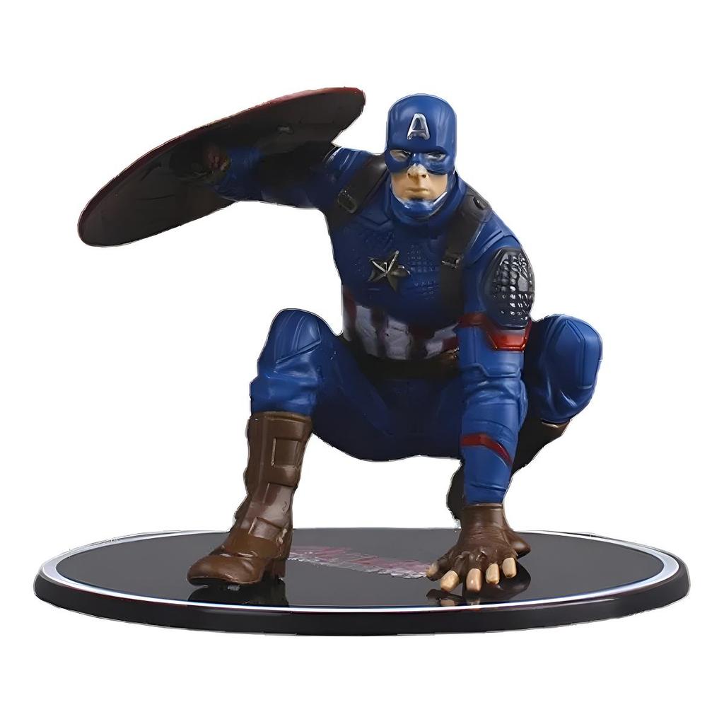 Action Figure Capitao America Vingadores Marvel Boneco 12cm