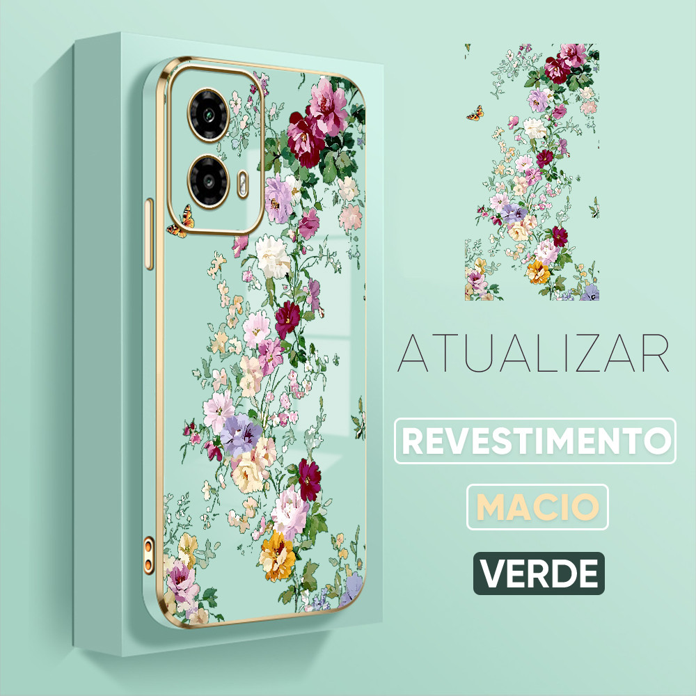 Capinha Para Motorola Moto G34 5G Capa Macia De Protetora Anti Queda DD 1833 em Oferta na Shopee