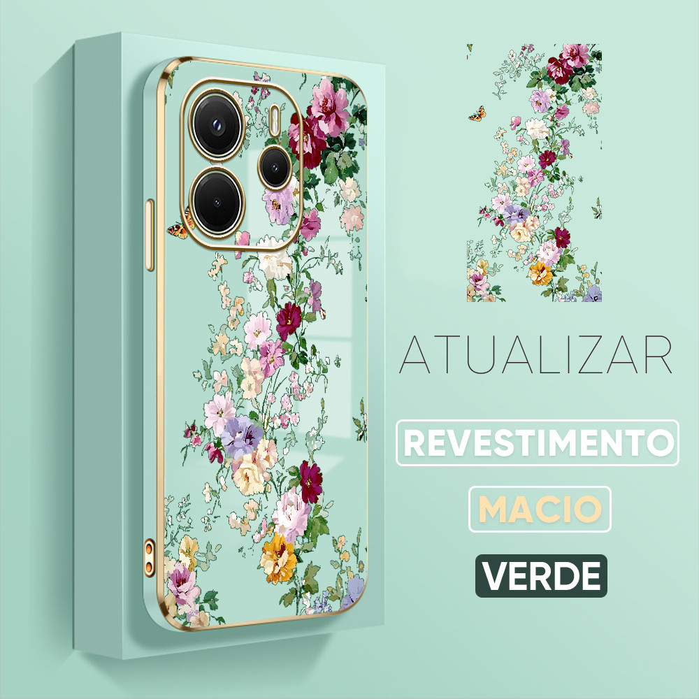 Capinha Para Xiaomi Redmi Note 14 4G Capa Macia De Protetora Anti Queda DD 1833 em Oferta na Shopee