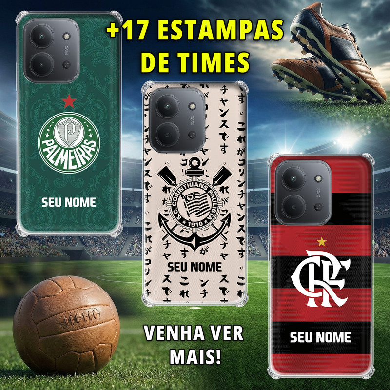 Capa Capinha para Xiaomi Redmi 15C - Times Brasileiros