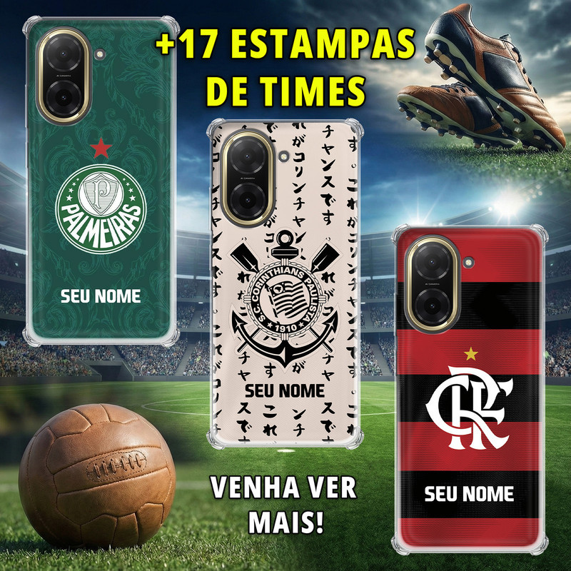 Capa Capinha - Xiaomi Redmi A5 - Times Brasileiros em Oferta na Shopee