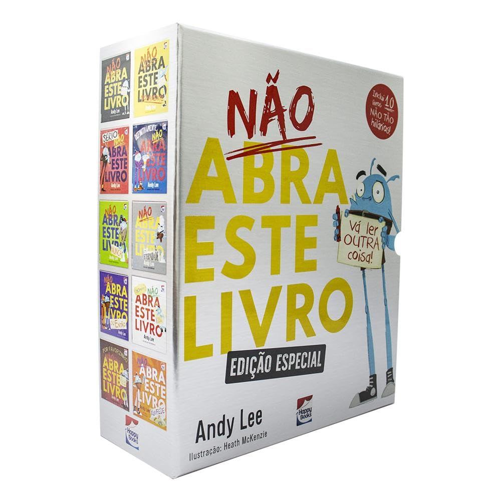 Livro Nao Abra Este Livro: Box C/10 Livros (Edicao Especial)
