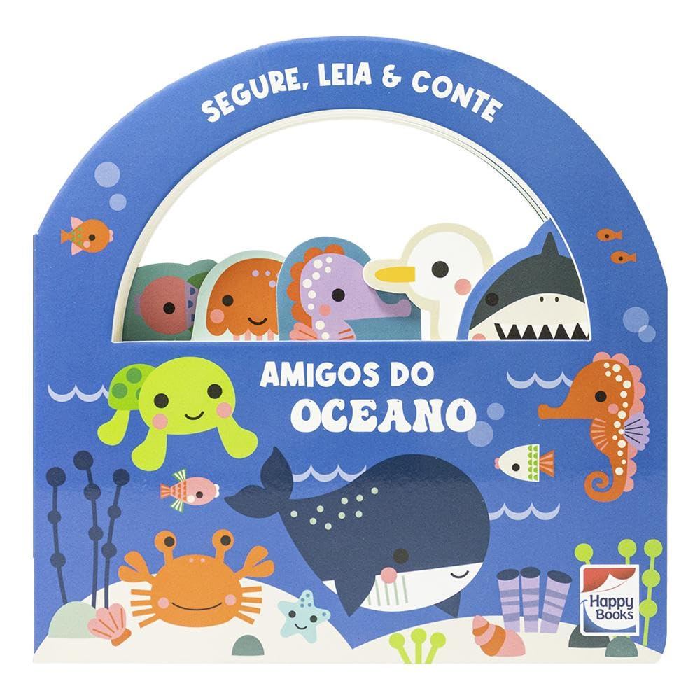 Livro Segure, Leia E Conte: Amigos Do Oceano