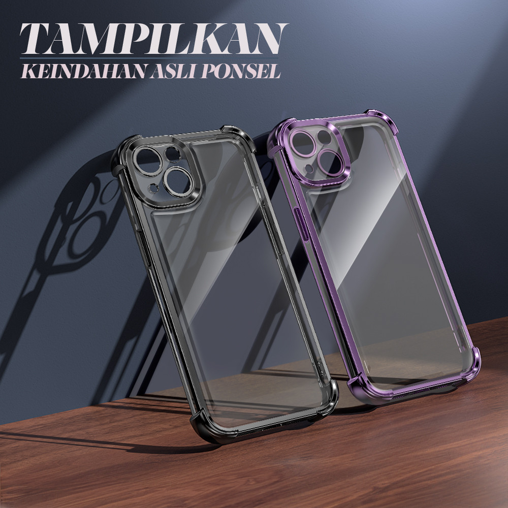 Capinha Para Xiaomi Poco F7 5G Capa De Celular Case Macia Anti Choque Transparente Protetora FS 0000