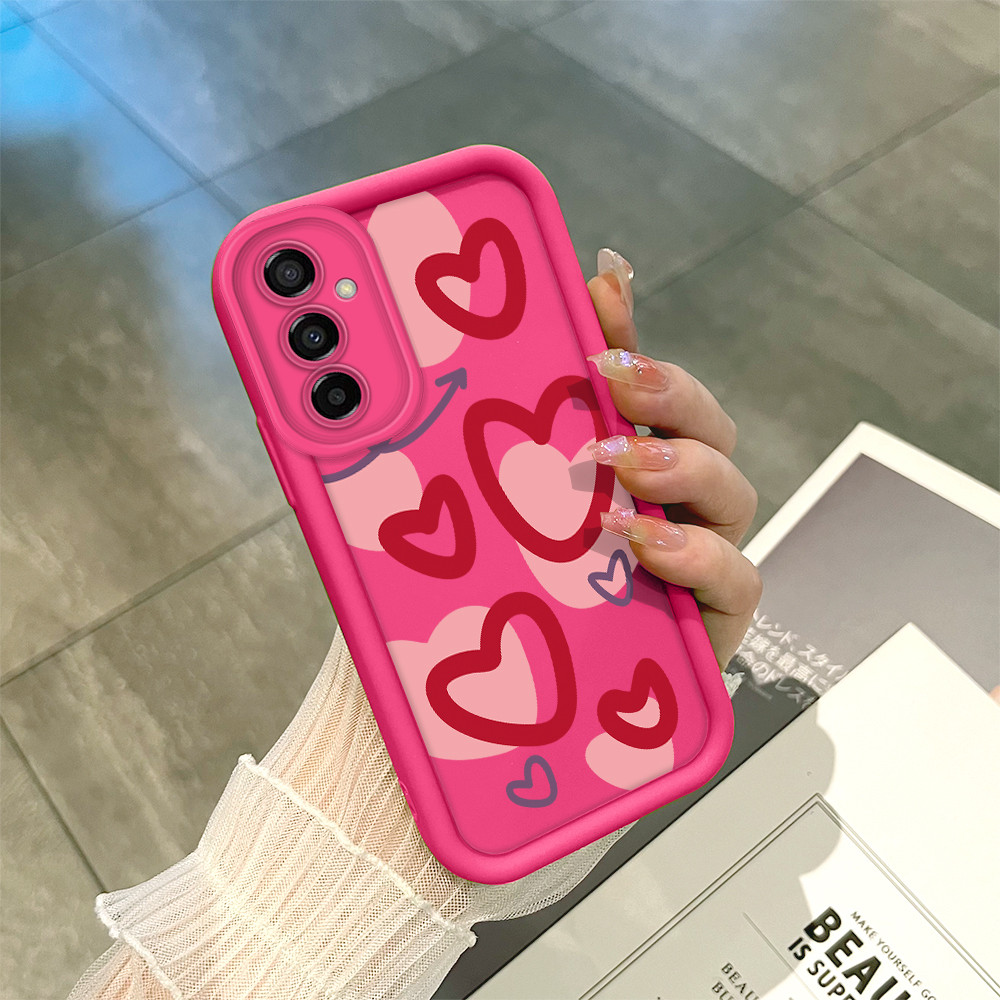 Capinha Capa De Silicone Macia Anti-impacto Para Samsung Galaxy M23 M13 4G 5G Case Rose Verde Criativa TY 0316 em Oferta na Shopee