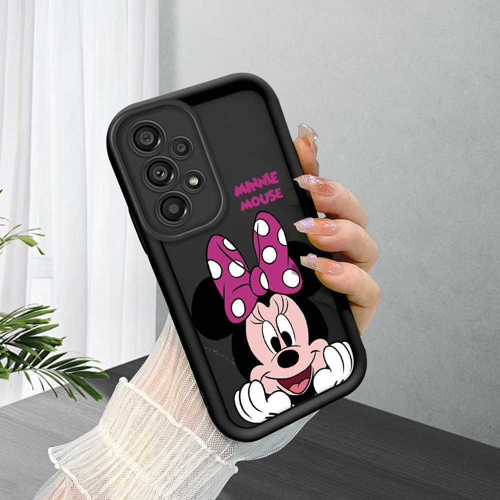 Capa Para Samsung Galaxy A53 5G Capinha De Celular Fofa Disney Mickey Decorada Silicone 5040