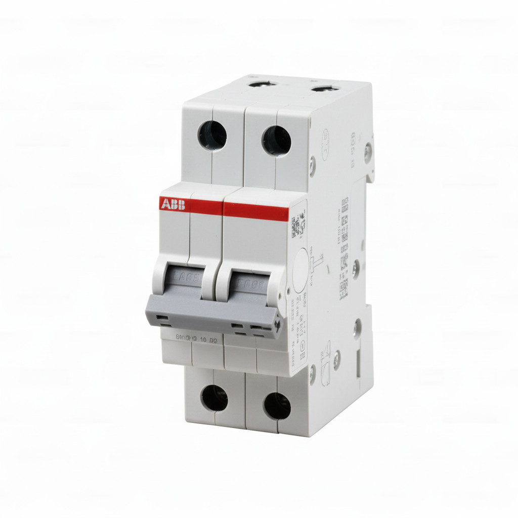 Disjuntor Din Abb Bipolar 63A Classe C -Sj202t