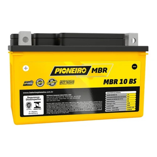 Bateria Pioneiro P/ Moto HONDA  CB 650F 2015 8,6AH 12V