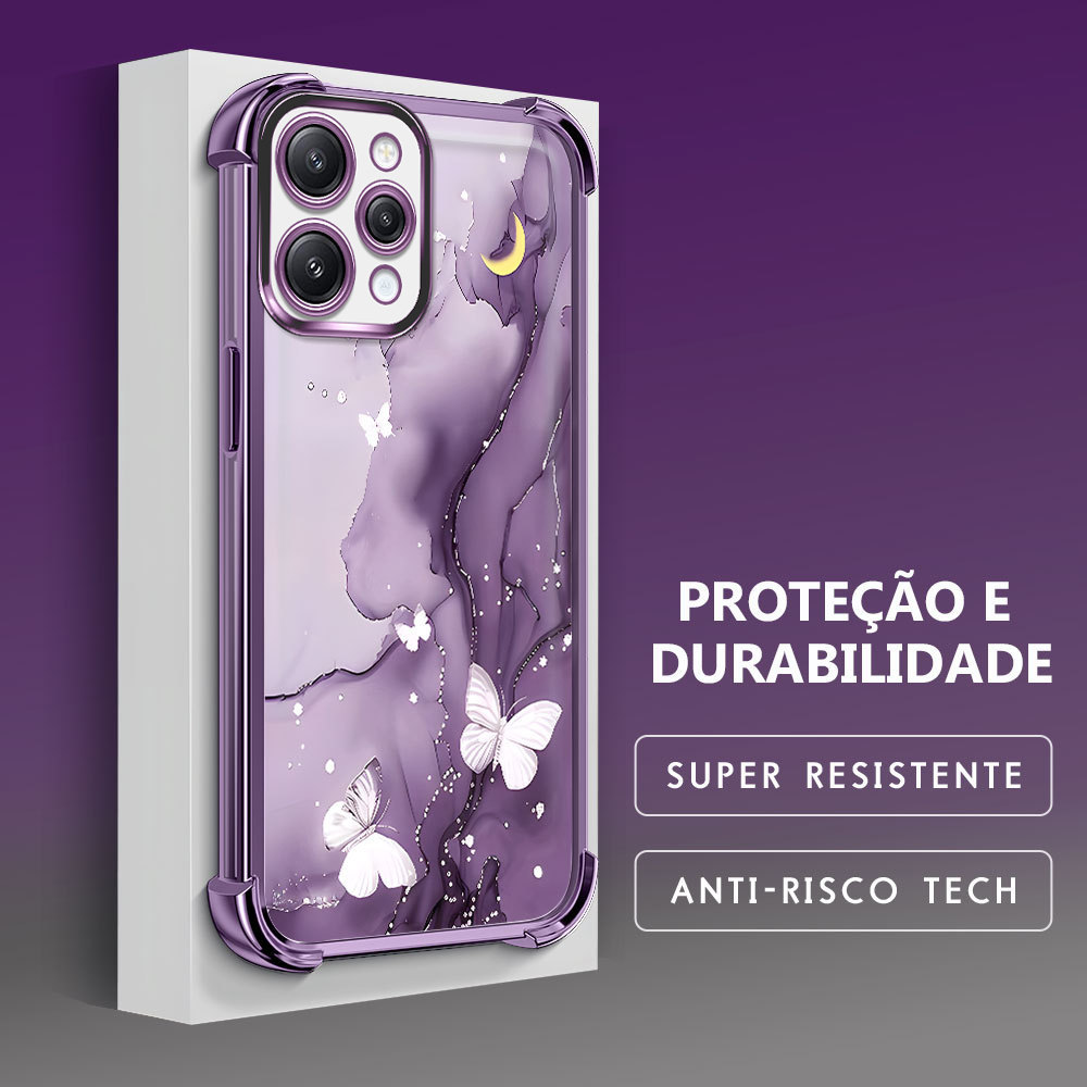 Capinha Para Xiaomi Redmi 12 4G Capa De Celular Anti Impacto De Case FS0710 em Oferta na Shopee