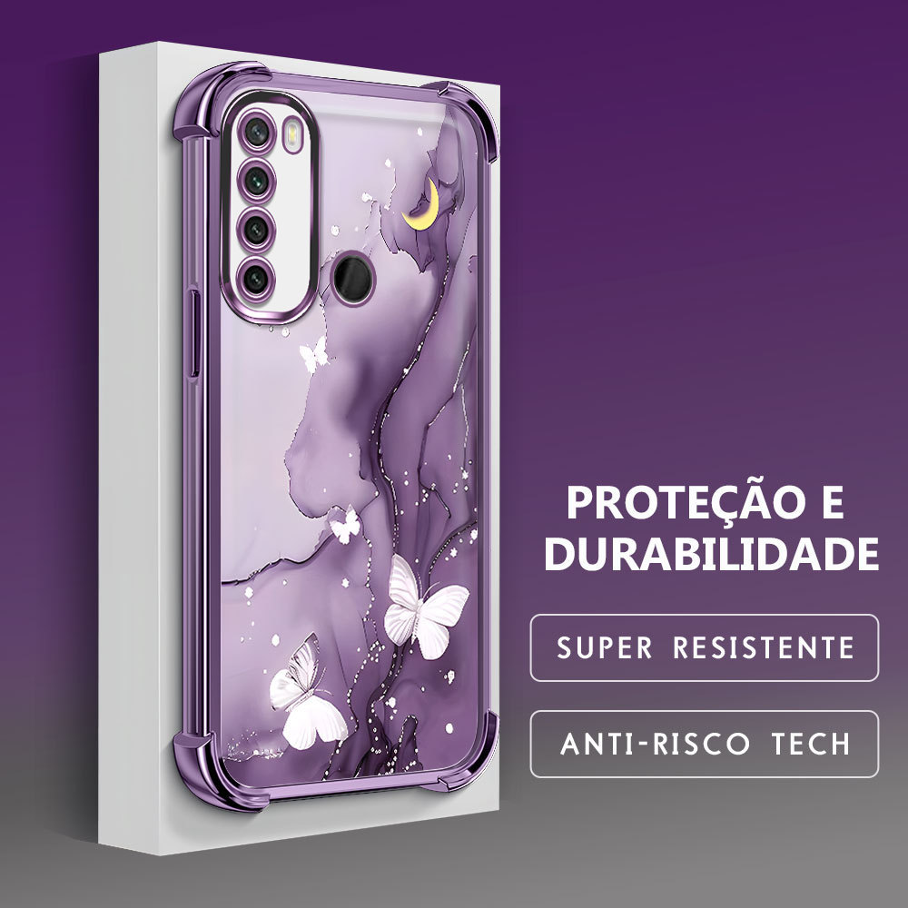 Capinha Para Xiaomi Redmi Note 8 Capa De Celular Anti Impacto De Case FS0710