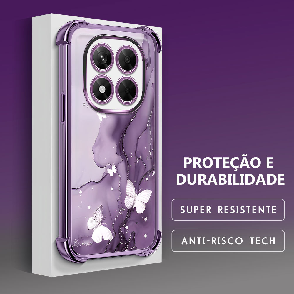 Capinha Para Xiaomi Poco X7 5G Capa De Celular Anti Impacto De Case FS0710