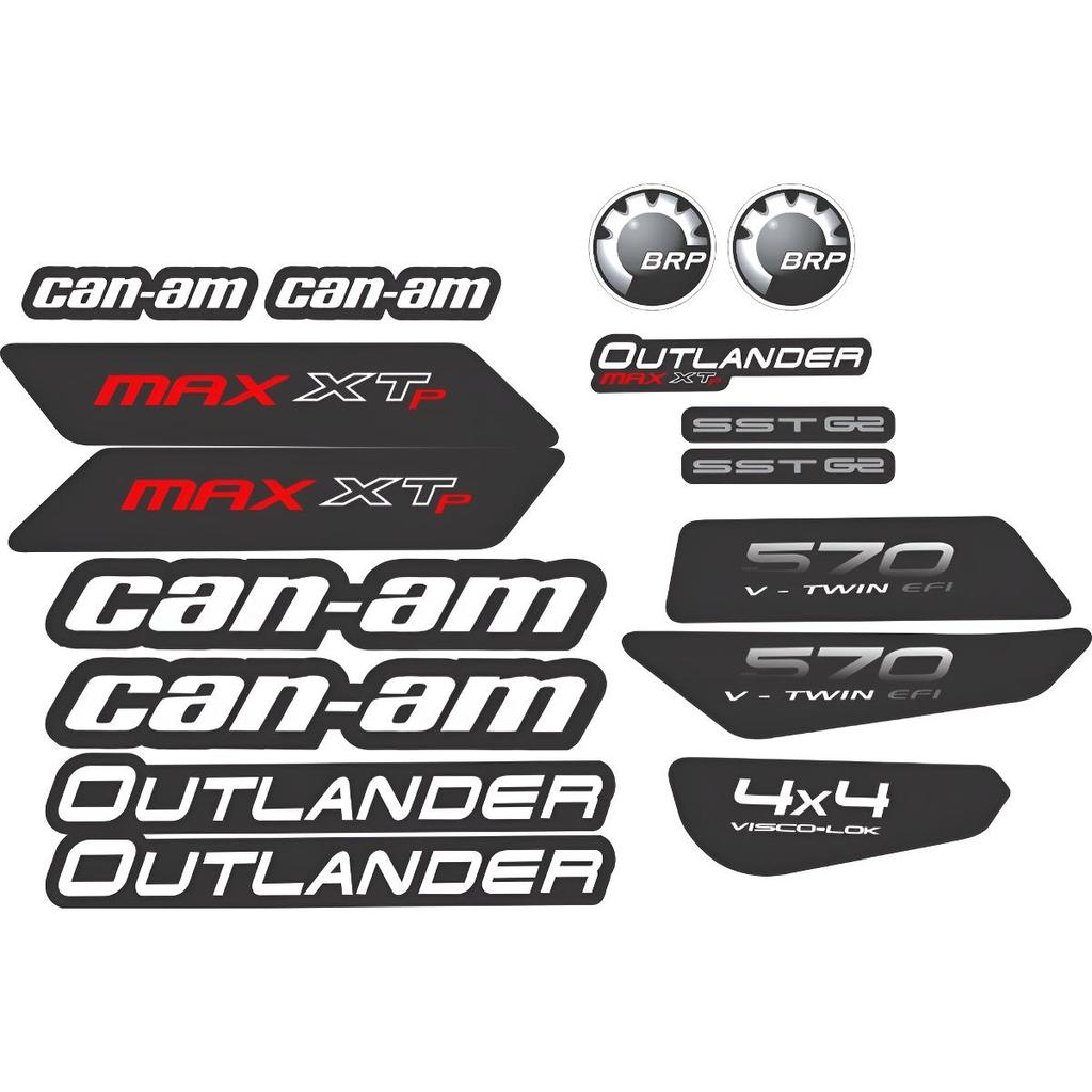 Adesivo Quadriciclo Brp Can Am Outlander Max 570 Xtp