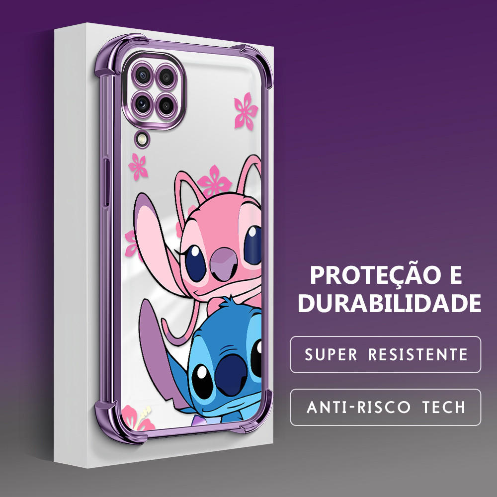 Capinha Para Samsung Galaxy A22 4G Anti Queda Capa Celular FS0336 em Oferta na Shopee