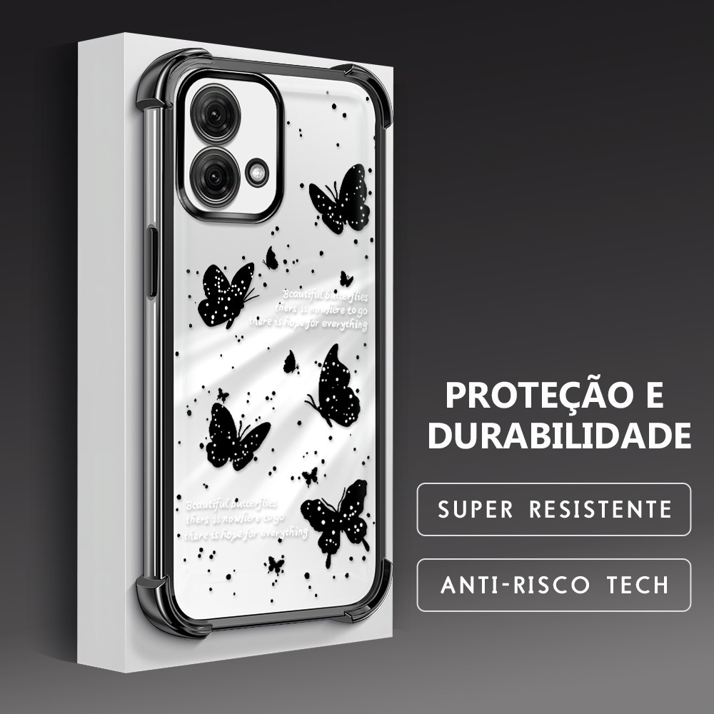 Capinha Para Motorola Moto G84 5G Anti Queda Capa Celular FS0431 em Oferta na Shopee