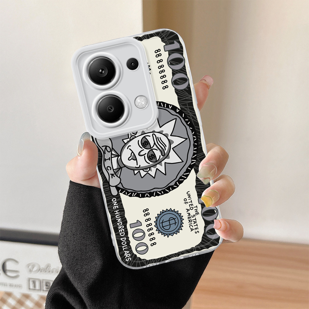 Capa Para Xiaomi Redmi Note 13 Pro 4G Capinha De Silicone Macio Celular Transparente Soft Case 0126 TSY